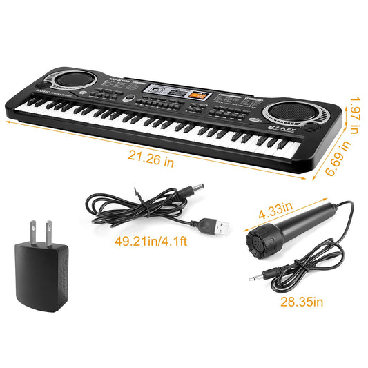 Digital Music Electronic Keyboard Electric Piano Musical Instrument