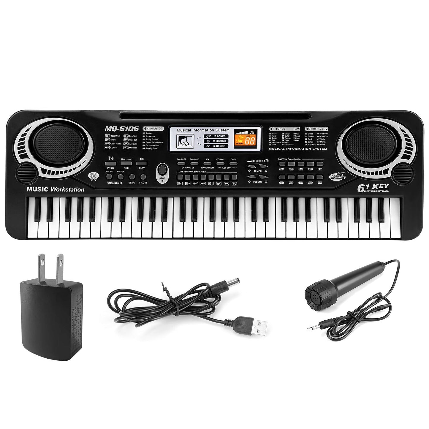 Digital Music Electronic Keyboard Electric Piano Musical Instrument