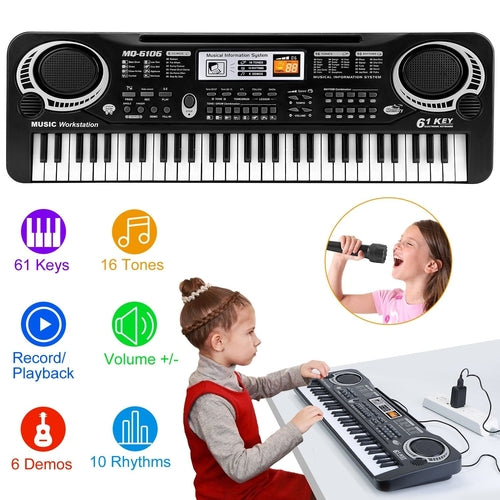 Digital Music Electronic Keyboard Electric Piano Musical Instrument